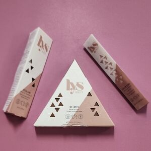 NWT L.YS Beauty No Limits Makeup Set, 3 Piece Set